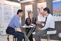 POWER-GEN India 2012 - Discussion between Hitachi Power System India and customers