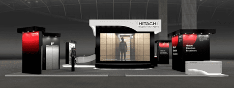 International Elevator & Escalator Expo 2018 Hitachi booth Image