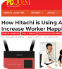 How Hitachi is Using Artificial intelligence to Increase Worker Happiness