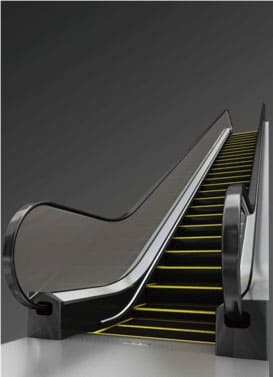  External appearance of the new TX Series escalator
