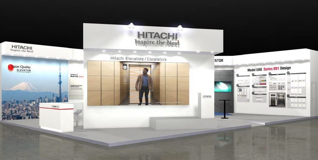 ACETECH Hyderabad 2018 Hitachi booth Image